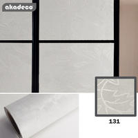akadeco embossed frosted self adhesive waterproof UV blocking privacy protection home office glass window decorative film