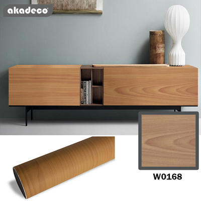 Best price wood grain wallpaper pvc wooden self adhesive film sitting room bedroom study background wall paper