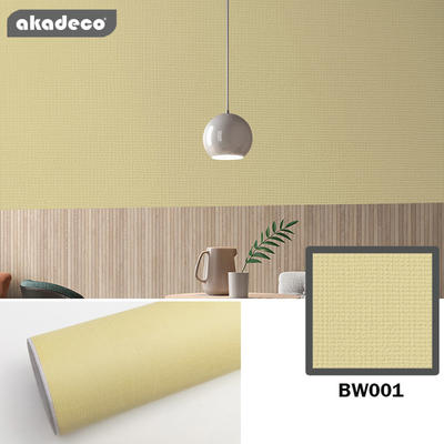 Hot selling self adhesive film plain color PVC film for wall decoration