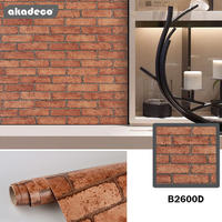 akadeco stick and peel contact paper removable wallpaper brick wallpaper brick peel and stick wallpaper