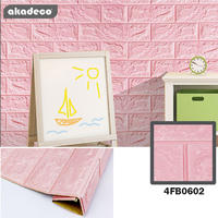 3D XPE foam film akadeco anti-noise beautiful pink color 4FB062