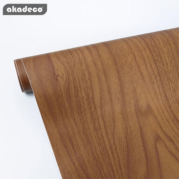 akadeco wooden wallpaper table PVC self adhesive film