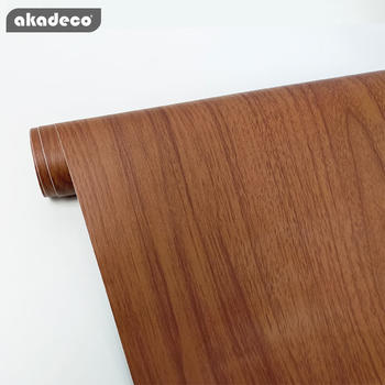 akadeco wood wallpaper peel and stick easy to use nature wood pattern