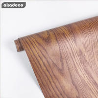 PVC wood effect contact paper for wall furniture hot selling anti-scrap
