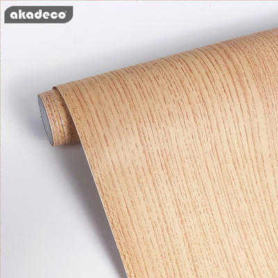akadeco wood adhesive film table PVC self adhesive film moisture-proof