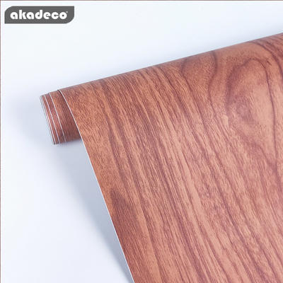 pvc wood grain paper for table peel and stick easy to use nature wood pattern
