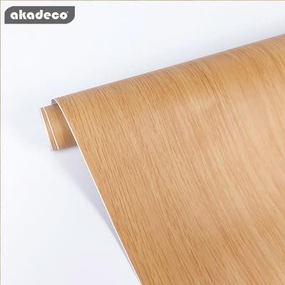 PVC self adhesive film home depot wood wall stickers water-proof W2051