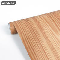 akadeco wood texture wall sticker self adhesive filmeasy to clean