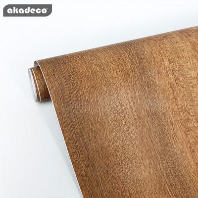 PVC wall sticker wood design natural wood texture water-proof