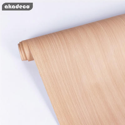 PVC popular wood wallpaper sticker easy to use nature wood pattern A0007