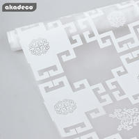 window adhesive film supplier easy to use  classic white color