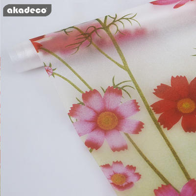 akadeco window film decorative for office and home decoration E0036