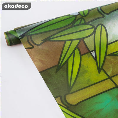 PVC window decorative film  for home and office decoration water-proof E0047