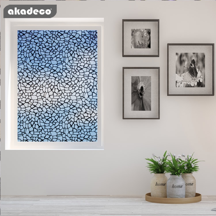 SUNYE self adhesive window privacy film series for restaurant-4