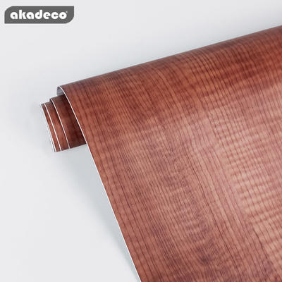 akadeco wood wallpaper adhesive clear texture  waterproof A0011-1