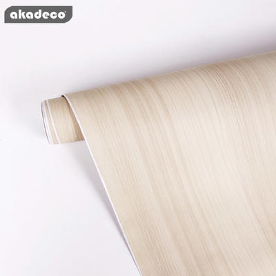 akadeco wood film factory price high quality waterproof for interior decor