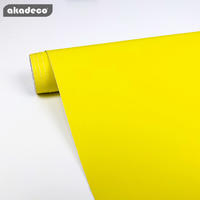 akadeco PVC plain color film for furniture decor water-proof moisture-proof 7026