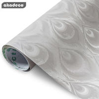 akadeco wallpaper peel and sticker film special pattern 95035