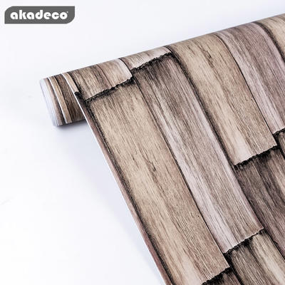 akadeco self adhesive  PVC film for furniture  decorative wood grain color